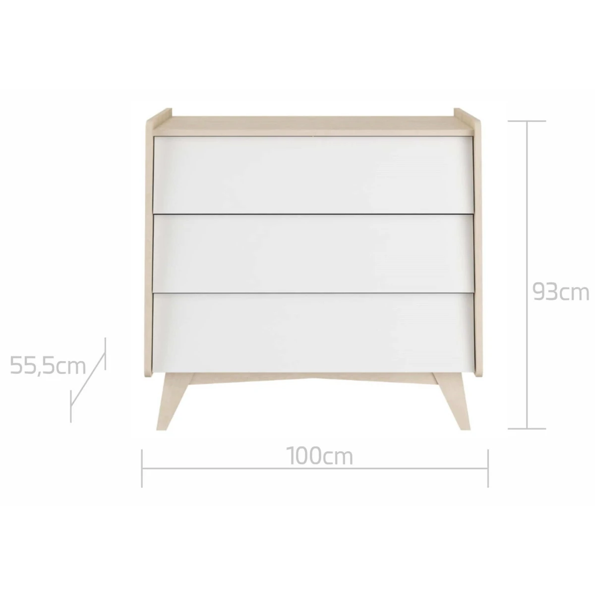 Bellamy So Sixty Babykamer: Ledikant/Juniorbed En Commode 14 Bellamy So Sixty Babykamer: Ledikant/Juniorbed En Commode - Afbeelding 12