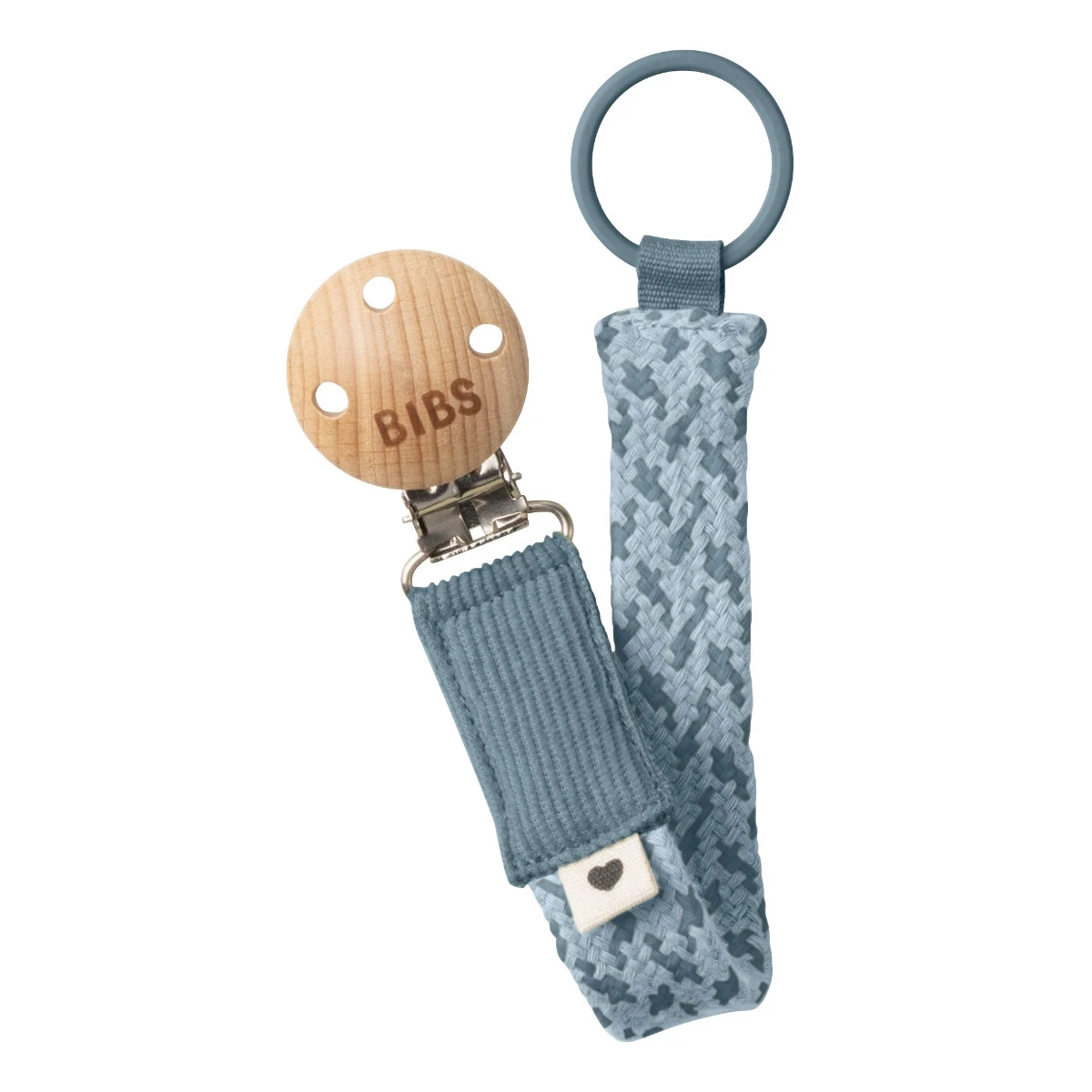 Bibs Petrol/Baby Blue Fopspeenkoord 9401103 3 Bibs Petrol/Baby Blue Fopspeenkoord 9401103