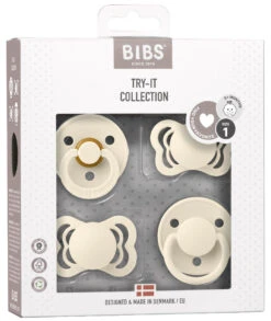 Bibs Try-it Ivory 0-6 Mnd 4 Stuks Fopspenen 91340 -Babyproducten Winkel bibs try it ivory size 1 4 stuks fopspenen 91340 2