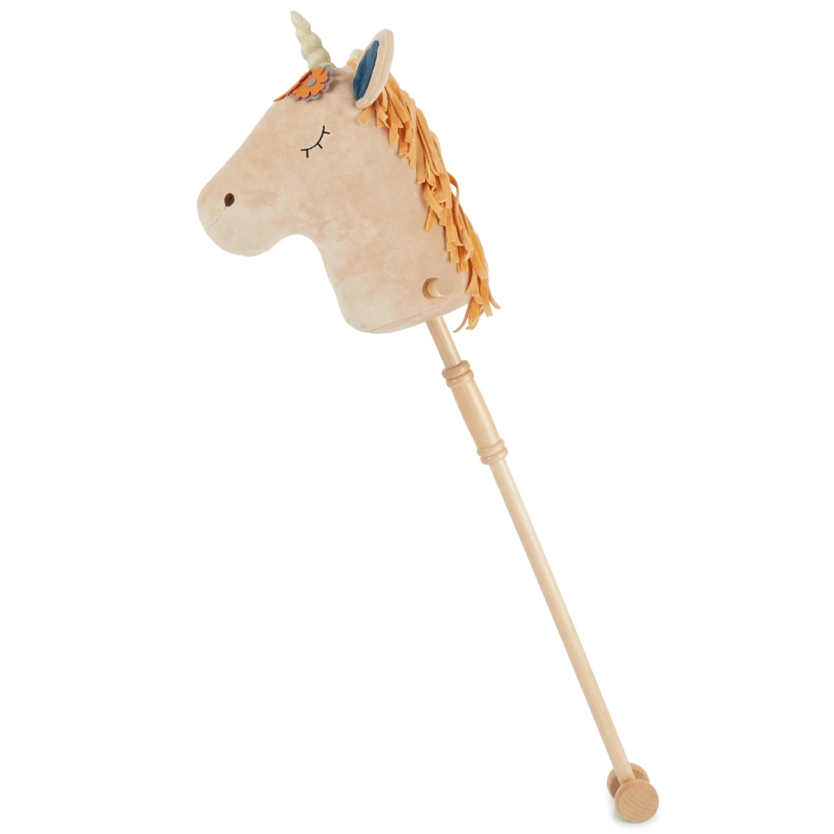 Bieco Magic Beige Stokpaard 7400019 4 Bieco Magic Beige Stokpaard 7400019 - Afbeelding 2