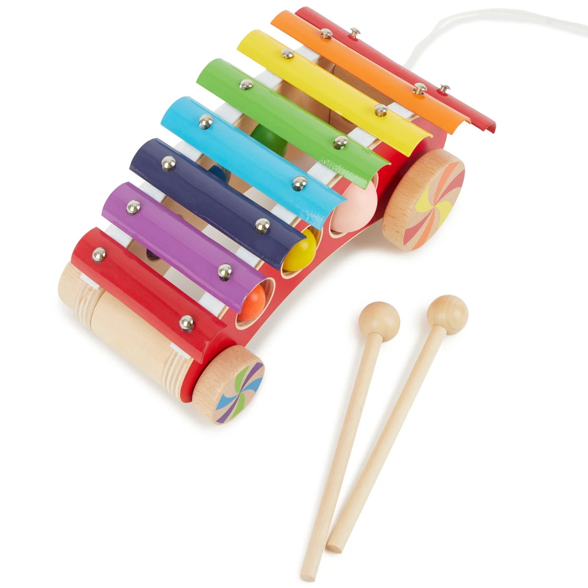 Bieco Pull Along Xylofoon 23022549 5 Bieco Pull Along Xylofoon 23022549 - Afbeelding 3