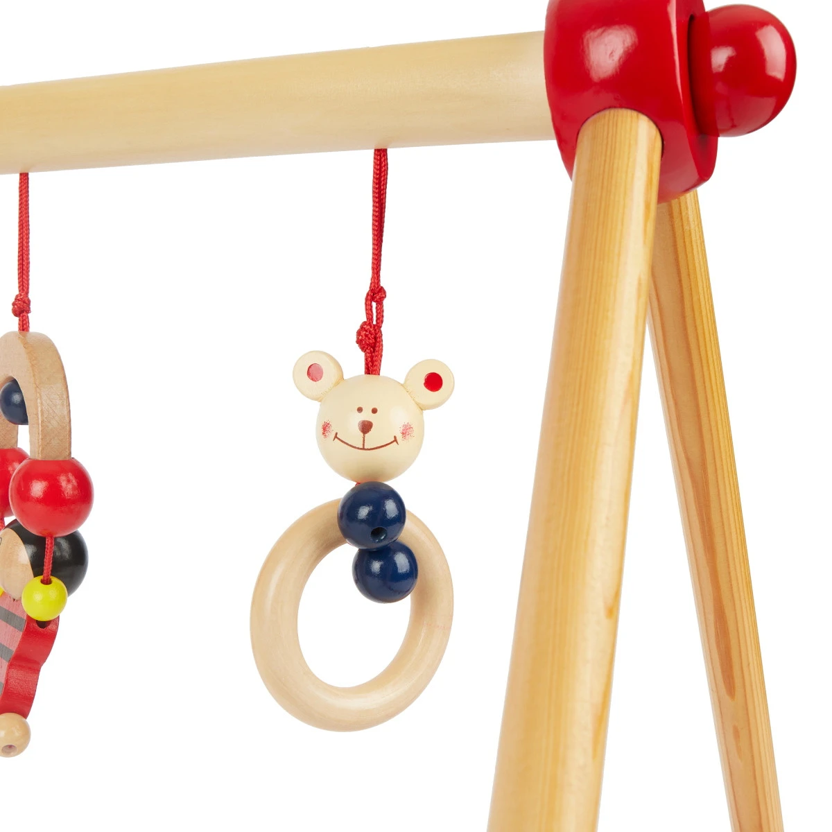 Bieco Toys My First Gym Red Houten Babygym 23000004 8 Bieco Toys My First Gym Red Houten Babygym 23000004 - Afbeelding 6