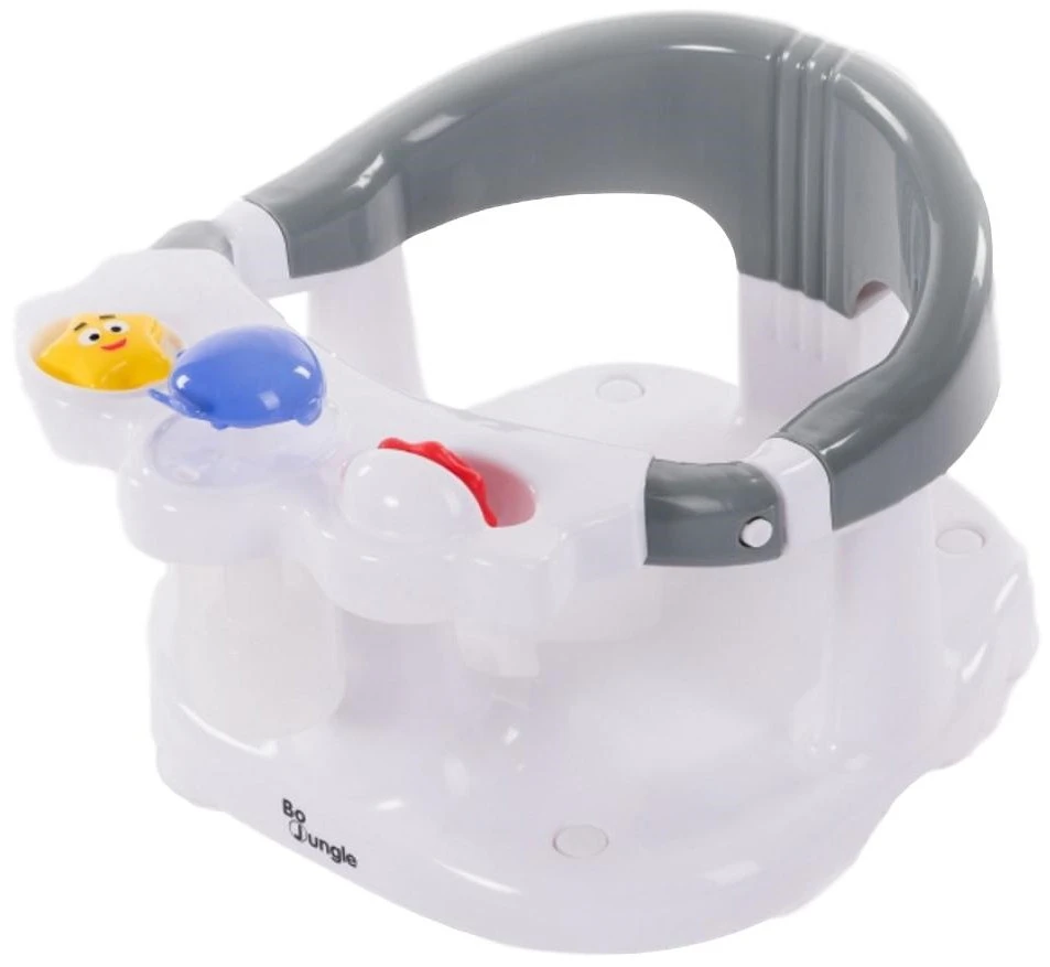 Bo Jungle B-Bath Seat Grijs/Wit Badring B400700 3 Bo Jungle B-Bath Seat Grijs/Wit Badring B400700