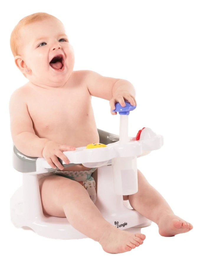 Bo Jungle B-Bath Seat Grijs/Wit Badring B400700 6 Bo Jungle B-Bath Seat Grijs/Wit Badring B400700 - Afbeelding 4