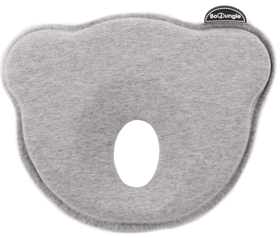Bo Jungle B-Cosy Jersey Grijs Ergonomisch Hoofdkussentje B800310 3 Bo Jungle B-Cosy Jersey Grijs Ergonomisch Hoofdkussentje B800310