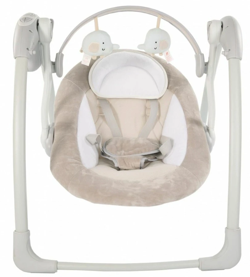 Bo Jungle B-Portable Swing Dolphy Taupe Babyschommel B700610 4 Bo Jungle B-Portable Swing Dolphy Taupe Babyschommel B700610 - Afbeelding 2