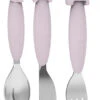 Bo Jungle B-Silicone Roze Bestek Set B500680 -Babyproducten Winkel bo jungle b silicone roze bestek set b500680