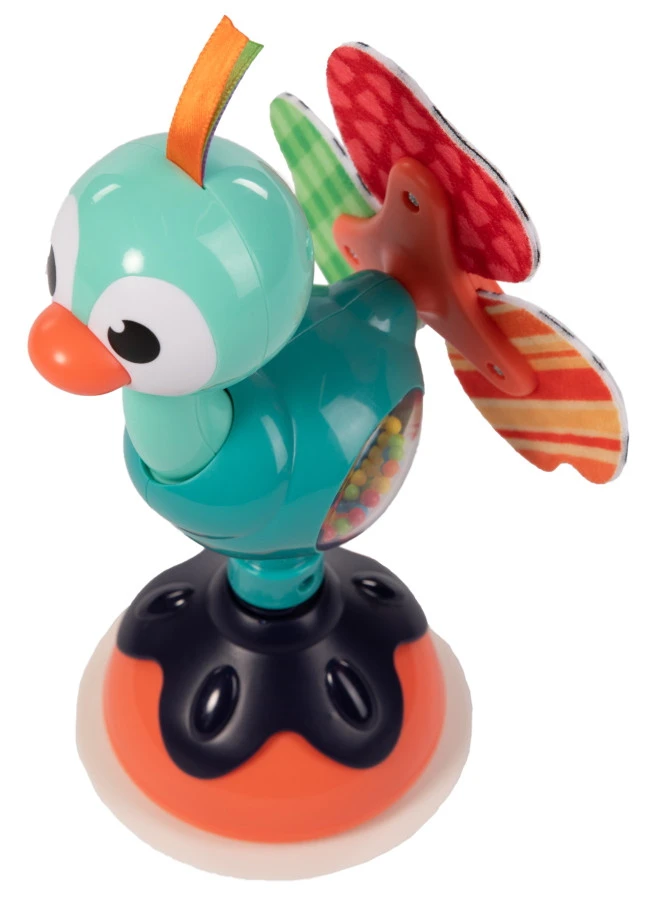 Bo Jungle B-Suction Toy Cute Peacock Kinderstoel Speelgoed B910820 4 Bo Jungle B-Suction Toy Cute Peacock Kinderstoel Speelgoed B910820 - Afbeelding 2