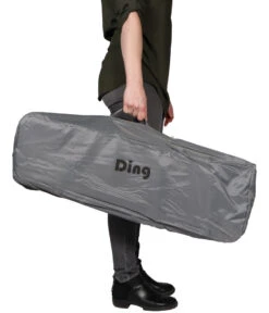 Ding Stripe Grey Melange Deluxe Campingbed DI-271804 31 Ding Stripe Grey Melange Deluxe Campingbed DI-271804 -Babyproducten Winkel campingbedtas greyk 1