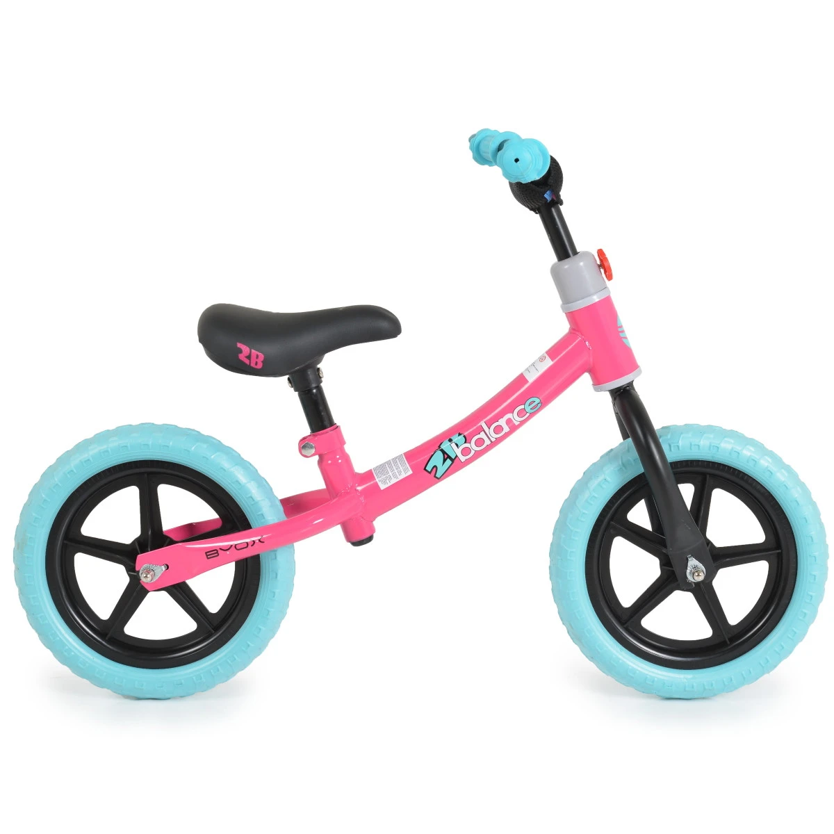 Cangaroo 2B Balance Pink Loopfiets 109563 4 Cangaroo 2B Balance Pink Loopfiets 109563 - Afbeelding 2