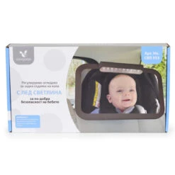 Cangaroo Autospiegel Met LED Licht 109396 18 Cangaroo Autospiegel Met LED Licht 109396 -Babyproducten Winkel cangaroo autospiegel met led licht 109396 8