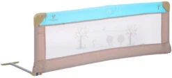 Cangaroo Baby Crib Barrier Blauw Bedhekje