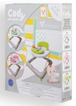 Cangaroo Baby Walker Cody Grey Loopstoel 3944 16 Cangaroo Baby Walker Cody Grey Loopstoel 3944 -Babyproducten Winkel cangaroo baby walker cody grey loopstoel 3944 7