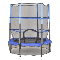 Cangaroo Hop Blauw 140 Cm Trampoline Met Net
