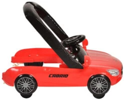 Cangaroo Cabrio Red 2-in-1 Loopstoel En Loopwagen -Babyproducten Winkel cangaroo cabrio red loopstoel 3 1