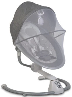 Cangaroo Cloud Grey Stars Swing Elektrische Babyschommel 48123 -Babyproducten Winkel cangaroo cloud grey stars swing elektrische babyschommel 48123 3