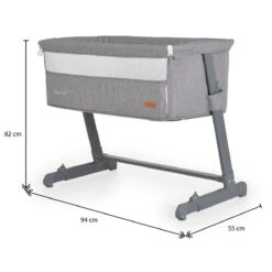 Cangaroo Connect Us Grey Wieg Aan Bed 23 Cangaroo Connect Us Grey Wieg Aan Bed -Babyproducten Winkel cangaroo connect us grey wieg aan bed 11