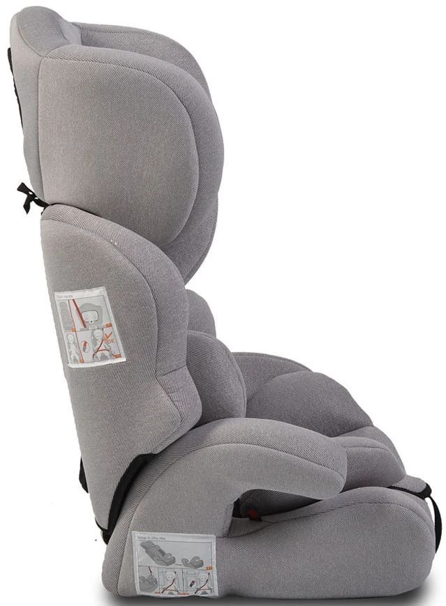 Cangaroo Deluxe Light Grey 9-36 Kg Autostoel 0168 4 Cangaroo Deluxe Light Grey 9-36 Kg Autostoel 0168 - Afbeelding 2