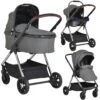 Cangaroo Empire Dark Grey 3-in-1 Kinderwagen Incl. Autostoel -Babyproducten Winkel cangaroo empire dark grey 3 in 1 kinderwagen incl. autostoel 1