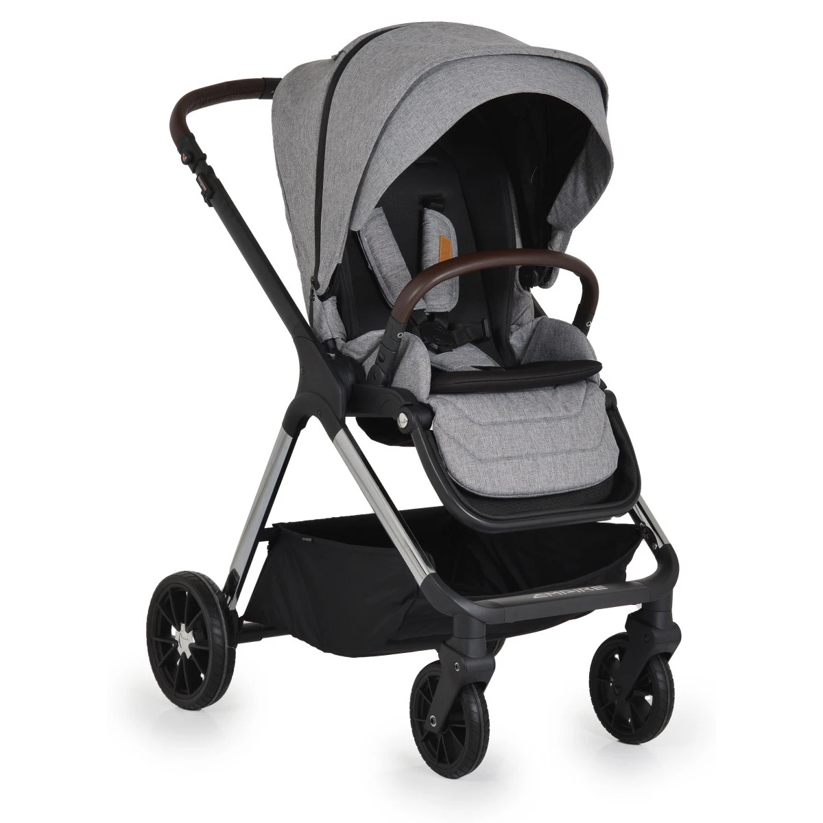 Cangaroo Empire Light Grey 3-in-1 Kinderwagen Incl. Autostoel 11 Cangaroo Empire Light Grey 3-in-1 Kinderwagen Incl. Autostoel - Afbeelding 9