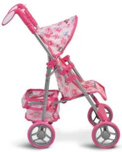 Cangaroo Flower Garden Pink Poppenbuggy -Babyproducten Winkel cangaroo flower garden pink poppenbuggy 3