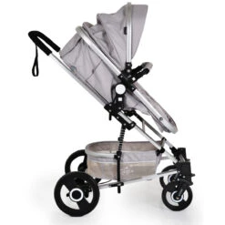 Cangaroo Gigi Light Grey 3-in-1 Combi Kinderwagen Incl. Autostoel 30 Cangaroo Gigi Light Grey 3-in-1 Combi Kinderwagen Incl. Autostoel -Babyproducten Winkel cangaroo gigi light grey 3 in 1 combi kinderwagen 9