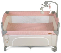 Cangaroo Indiana Pink Campingbed -Babyproducten Winkel cangaroo indiana pink campingbed 5