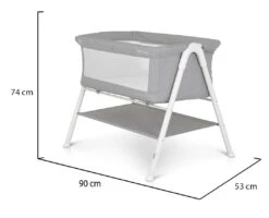 Cangaroo Kalinihta Grey Wieg -Babyproducten Winkel cangaroo kalinihta grey wieg 7