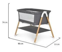 Cangaroo Kalinihta Wooden Graphite Wieg 15 Cangaroo Kalinihta Wooden Graphite Wieg -Babyproducten Winkel cangaroo kalinihta wooden graphite wieg 7