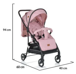 Cangaroo London Pink Wandelwagen 5727 -Babyproducten Winkel cangaroo london pink wandelwagen 5727 12