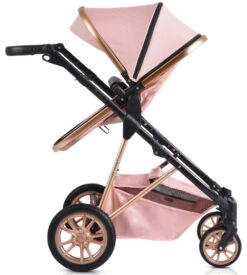 Cangaroo Midas Pink 3-in-1 Combi Kinderwagen Incl. Autostoel -Babyproducten Winkel cangaroo midas pink 3 in 1 combi kinderwagen incl. autostoel 6