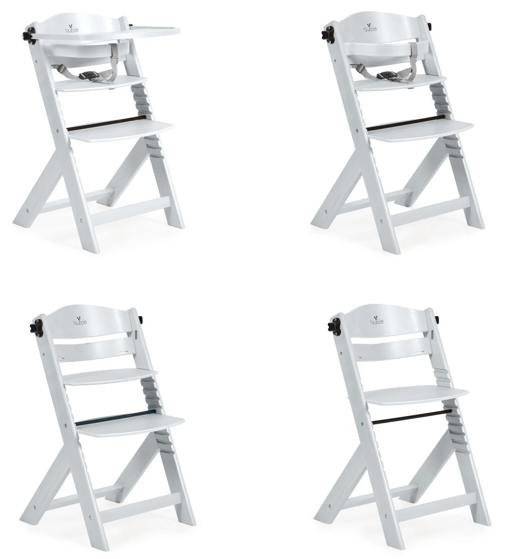 Cangaroo Nuttle White 2-in-1 Meegroei Kinderstoel 10 Cangaroo Nuttle White 2-in-1 Meegroei Kinderstoel - Afbeelding 8