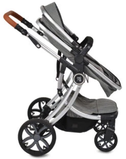 Cangaroo Polly Beige 3-in-1 Combi Kinderwagen Incl. Autostoel -Babyproducten Winkel cangaroo polly grey 3 in 1 combi kinderwagen incl. autostoel 0