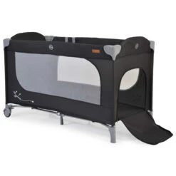 Cangaroo Skyglow 2 Black Campingbed Incl. Bodemverhoger -Babyproducten Winkel cangaroo skyglow 2 black campingbed 4