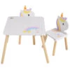 Cangaroo Unicorn Tafel Met Stoeltjes