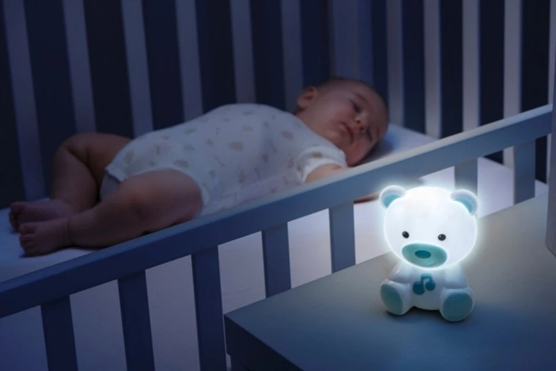 Chicco Dreamlight Bear Blue Nachtlampje Met Muziek C09830.20 5 Chicco Dreamlight Bear Blue Nachtlampje Met Muziek C09830.20 - Afbeelding 3