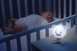 Chicco Dreamlight Bear Pink Nachtlampje Met Muziek C09830.10 -Babyproducten Winkel chicco dreamlight bear pink nachtlampje met muziek 5