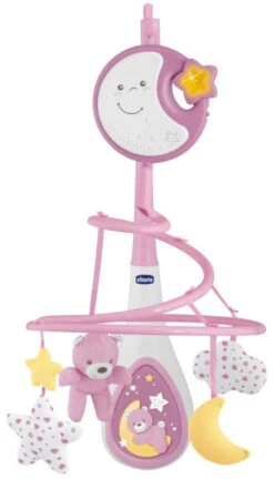Chicco Next2Me Dreams Pink Muziekmobiel C07627.10 -Babyproducten Winkel chicco next2dreams baby roze muziekmobiel 5 1