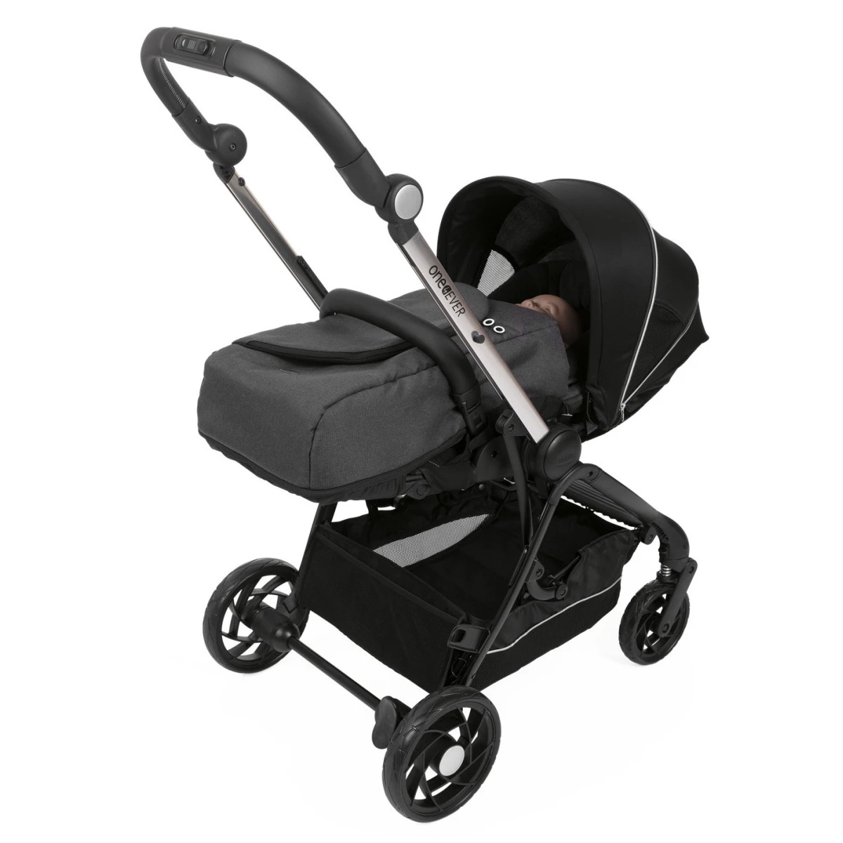 Chicco Pirate Black Babynestje Voor One4Ever Wandelwagen 607968442 5 Chicco Pirate Black Babynestje Voor One4Ever Wandelwagen 607968442 - Afbeelding 3