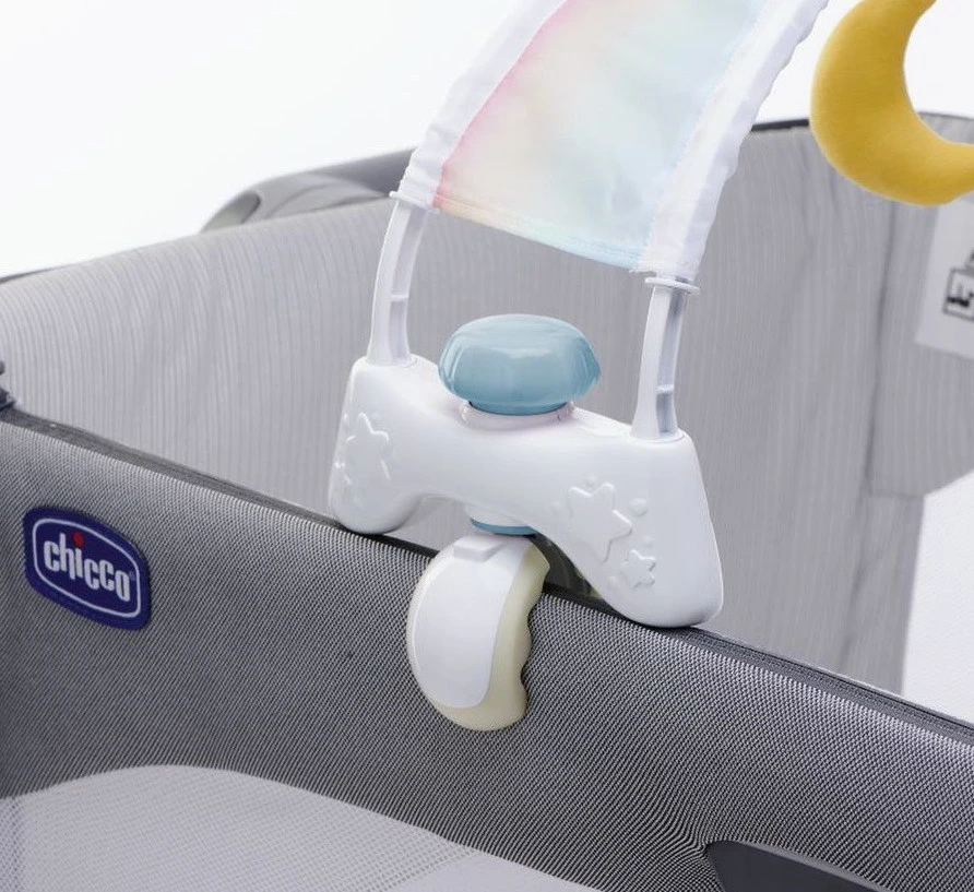 Chicco Rainbow Sky Blauw Speelboog Voor Next2Me Wiegje C104732 7 Chicco Rainbow Sky Blauw Speelboog Voor Next2Me Wiegje C104732 - Afbeelding 5