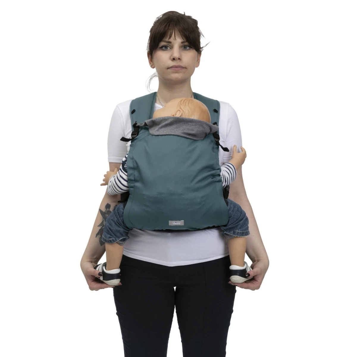 Chicco Skin Fit Green Wood Draagzak 508703206 4 Chicco Skin Fit Green Wood Draagzak 508703206 - Afbeelding 2