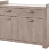 Commode Amalia Grijs AMA2BKO 2 Commode Amalia Grijs AMA2BKO -Babyproducten Winkel commode amalia grijs ama2bko