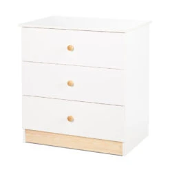 Babykamer Milly: Ledikant & Commode -Babyproducten Winkel commode milly wit 2 2