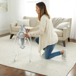 Bright Starts Ingenuity Comfort2Go Portable Swing Cuddle Lamb Babyschommel K12184 -Babyproducten Winkel cuddle lamb babyschommel4