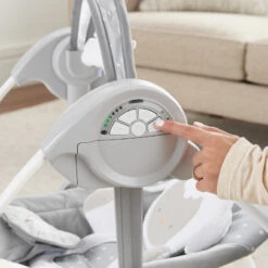 Bright Starts Ingenuity Comfort2Go Portable Swing Cuddle Lamb Babyschommel K12184 -Babyproducten Winkel cuddle lamb babyschommel5