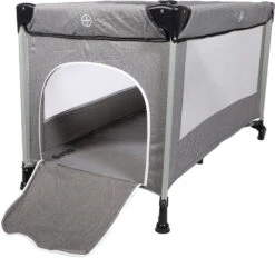 Ding Stripe Grey Melange Deluxe Campingbed DI-271804 27 Ding Stripe Grey Melange Deluxe Campingbed DI-271804 -Babyproducten Winkel ding campingbed deluxe grey luik04k