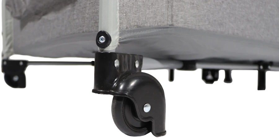 Ding Stripe Grey Melange Deluxe Campingbed DI-271804 17 Ding Stripe Grey Melange Deluxe Campingbed DI-271804 - Afbeelding 15