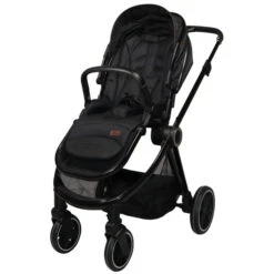 Ding Fenix Black/Black 3-in-1 Combi Kinderwagen Incl. Autostoel -Babyproducten Winkel ding fenix black kinderwagen1 1 1