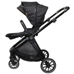 Ding Fenix Black/Black 3-in-1 Combi Kinderwagen Incl. Autostoel -Babyproducten Winkel ding fenix black kinderwagen4 1 1