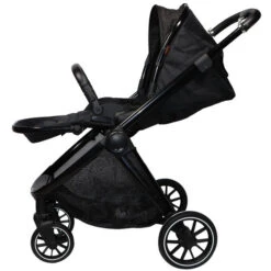 Ding Fenix Black/Black 3-in-1 Combi Kinderwagen Incl. Autostoel -Babyproducten Winkel ding fenix black kinderwagen5 1 1